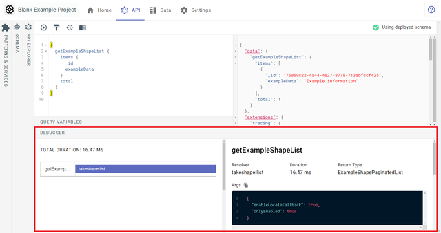API Explorer | TakeShape