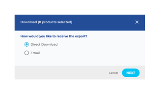 A screenshot of the Syndigo Download Step 1.