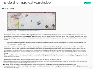 A screenshot of a blog page.