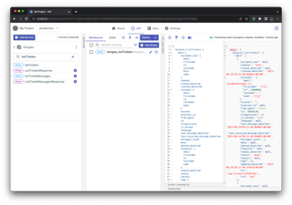 A screenshot of the API Workbench previewing a Gorgias list tickets query.